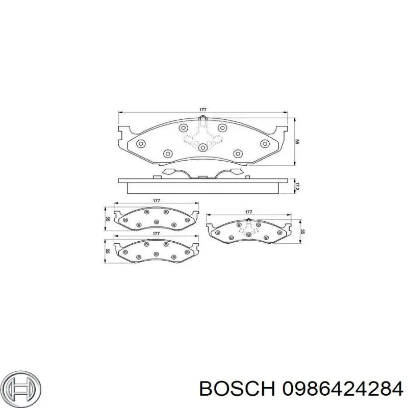 Pastillas de freno delanteras Jeep Grand Cherokee 1 Z