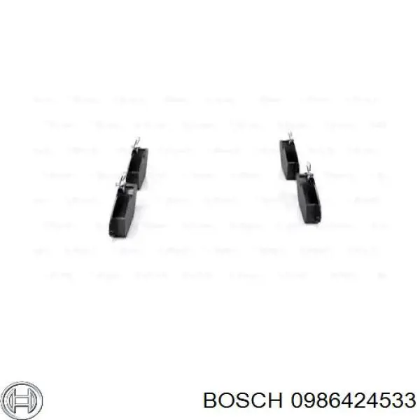 Pastillas de freno delanteras Renault Laguna 1 B56, 556