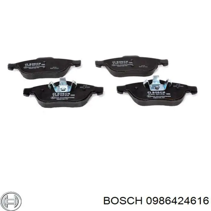 Pastillas de freno delanteras Renault Espace 4 JK0