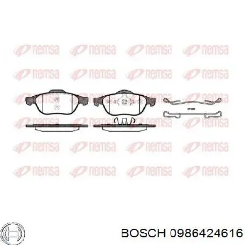 Pastillas de freno delanteras Renault Espace 4 JK0