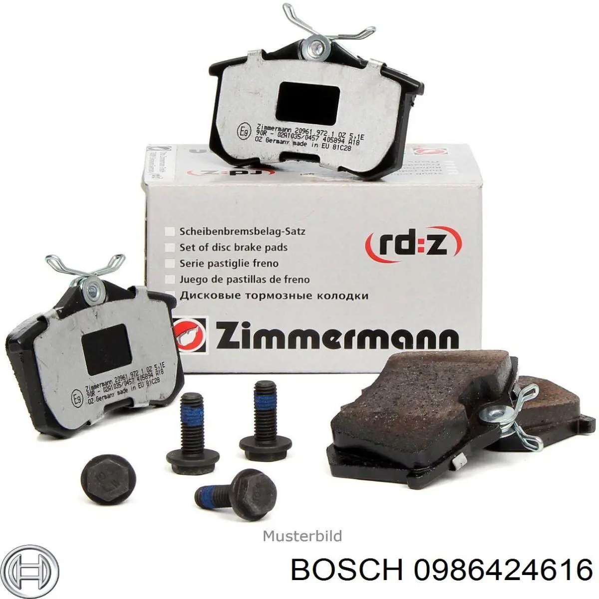 Pastillas de freno delanteras Renault Espace 4 JK0