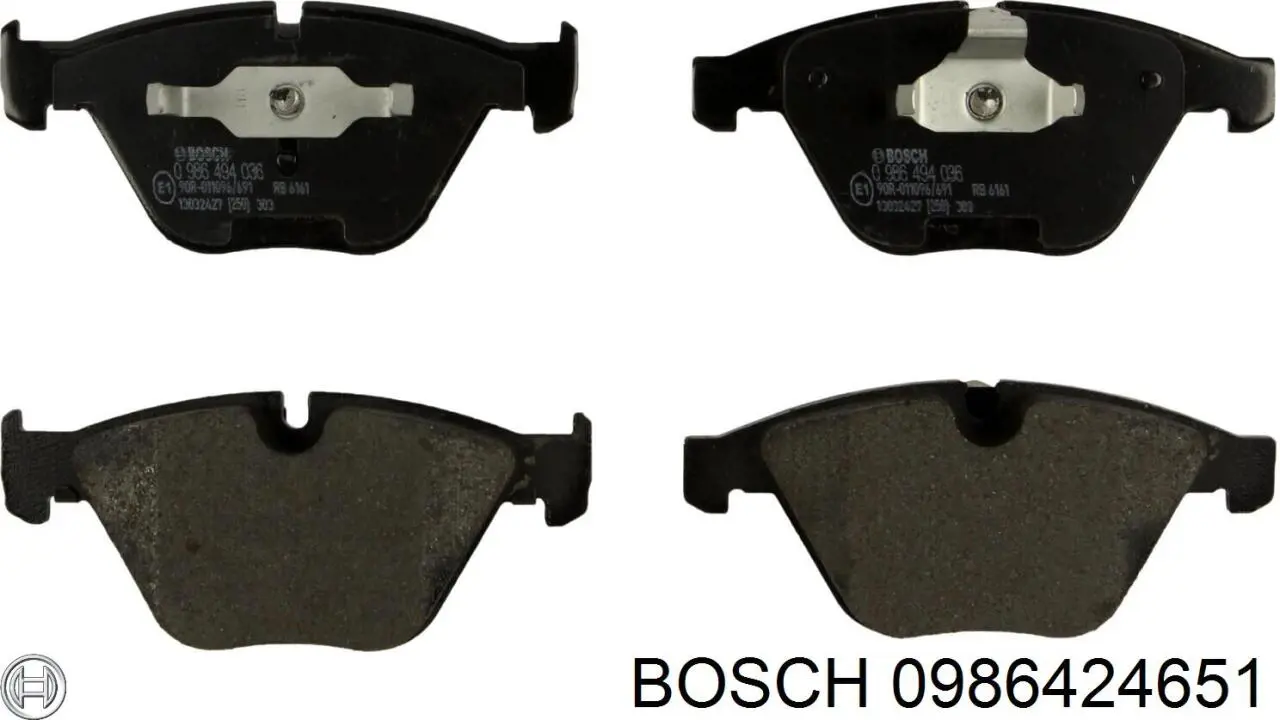 Pastillas de freno delanteras BMW 3 E90