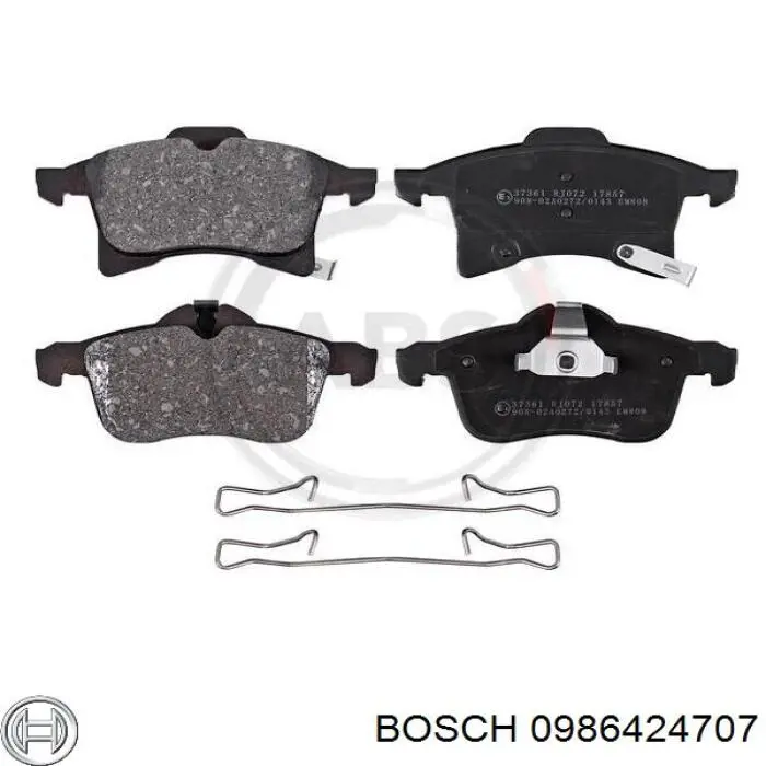 Pastillas de freno delanteras Opel Corsa X12