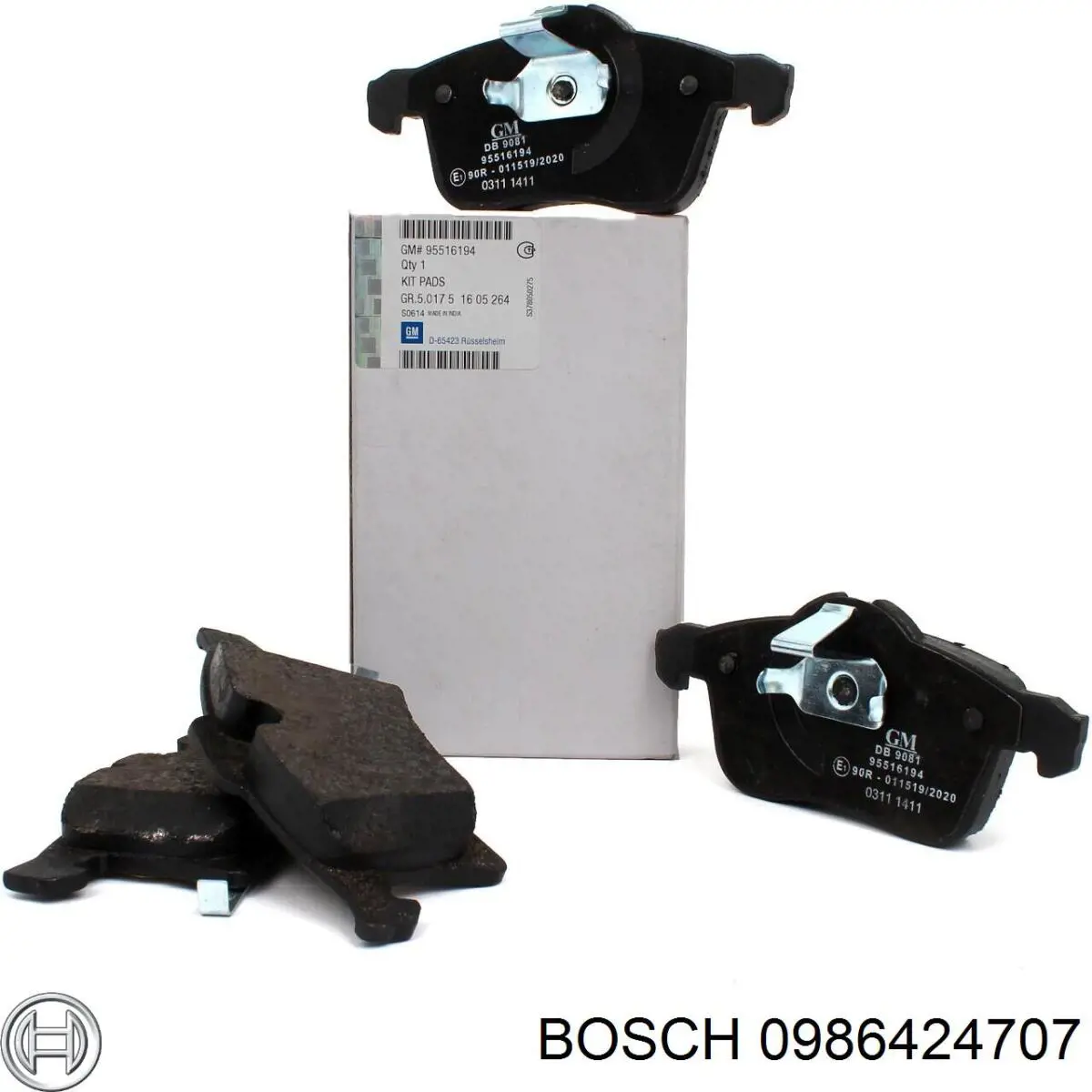 Pastillas de freno delanteras Opel Corsa X12