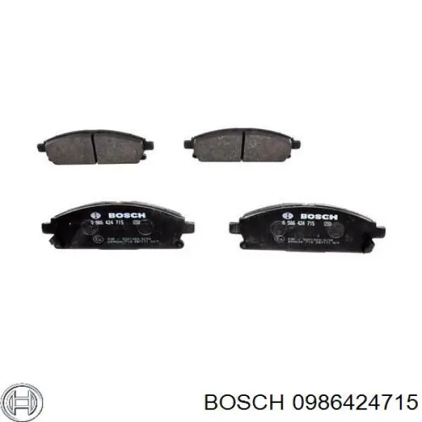 Pastillas de freno delanteras Acura MDX 1 YD1