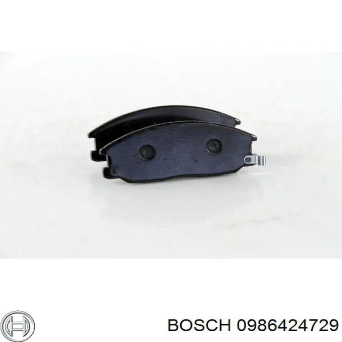 Pastillas de freno 0986424729 Bosch