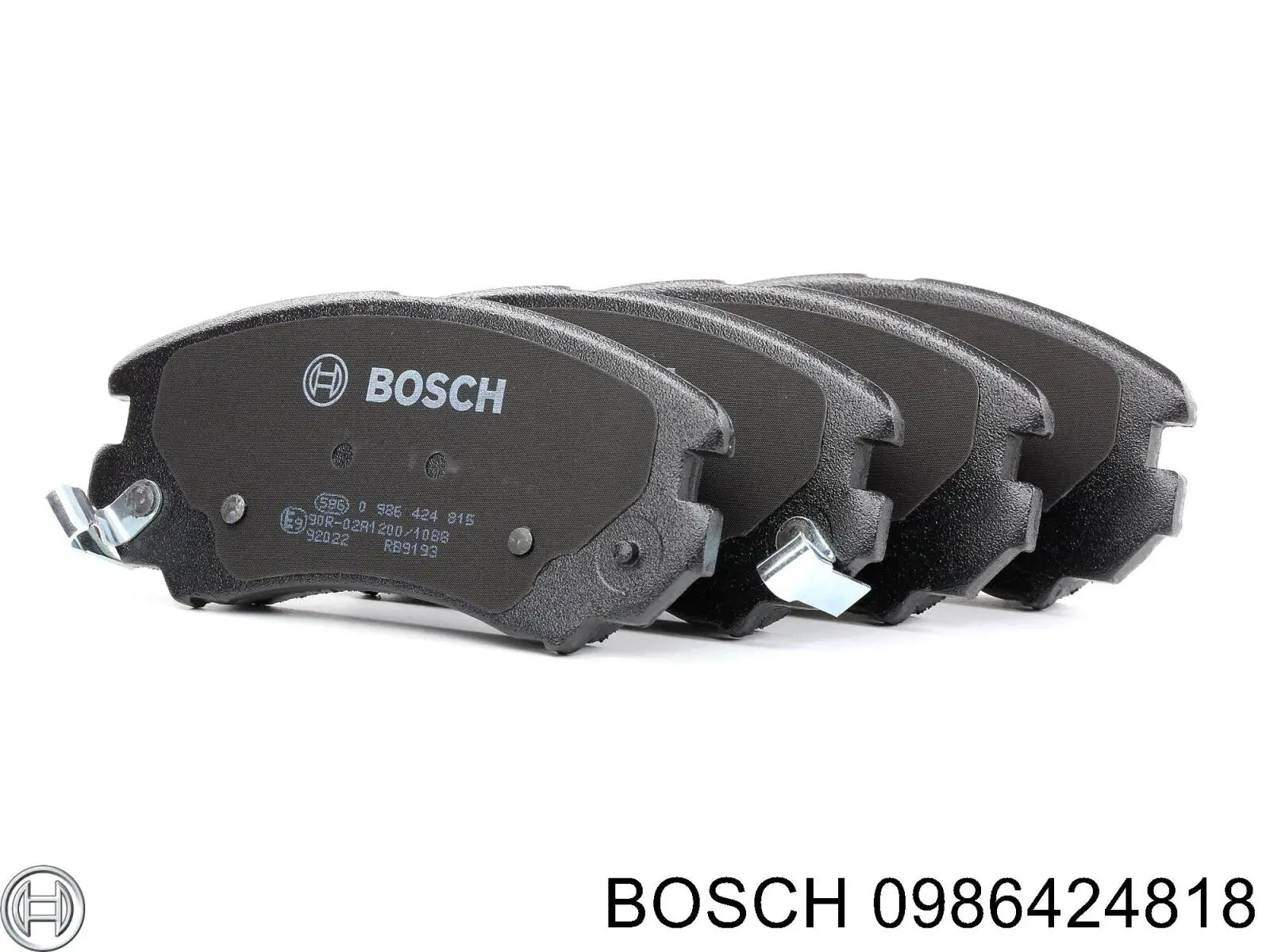 Pastillas de freno 0986424818 Bosch