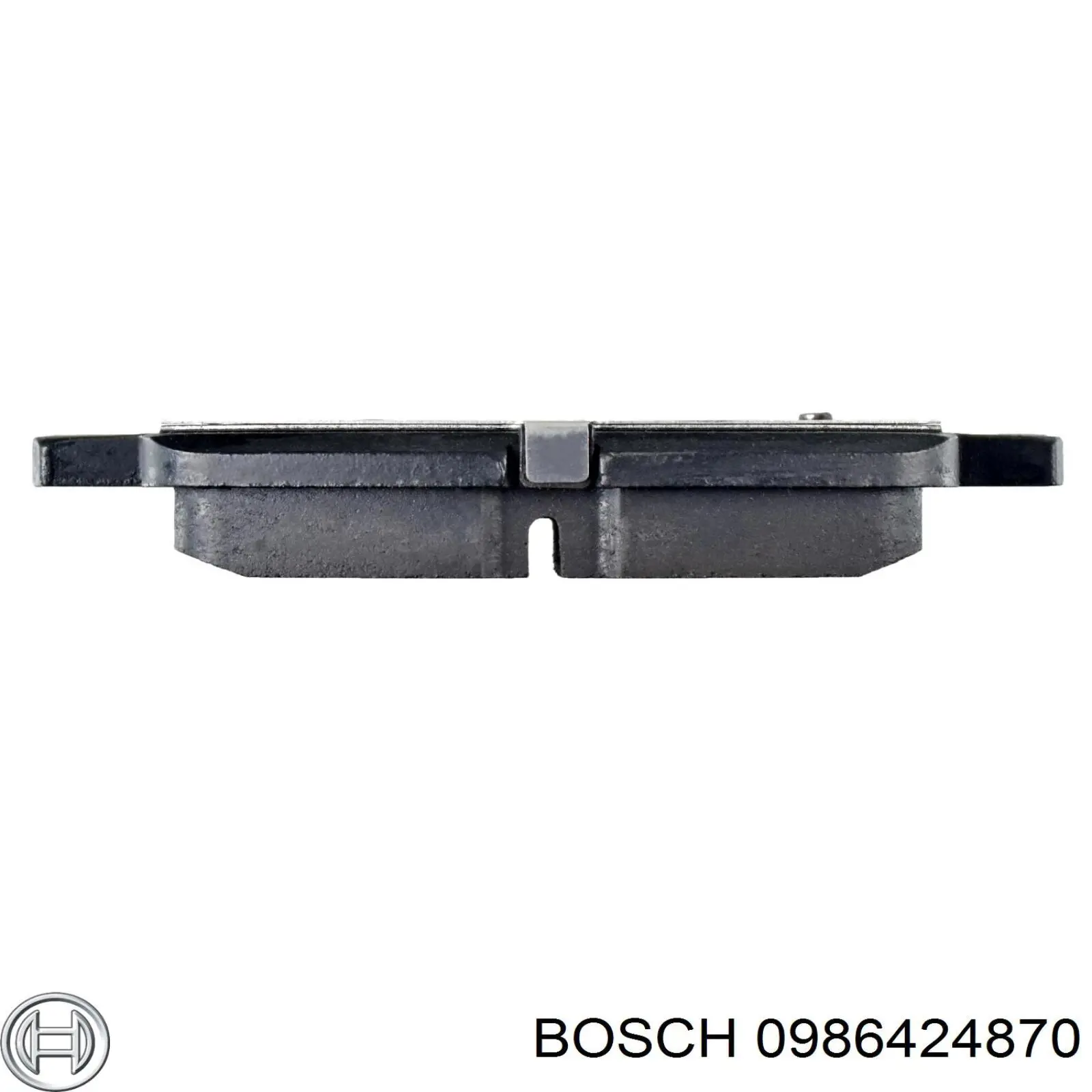 0986424870 Bosch pastillas de freno traseras