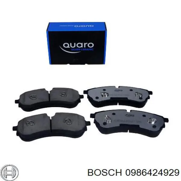 Pastillas freno delanteras Bosch 0986424929 precio, desde 31,64 EUR