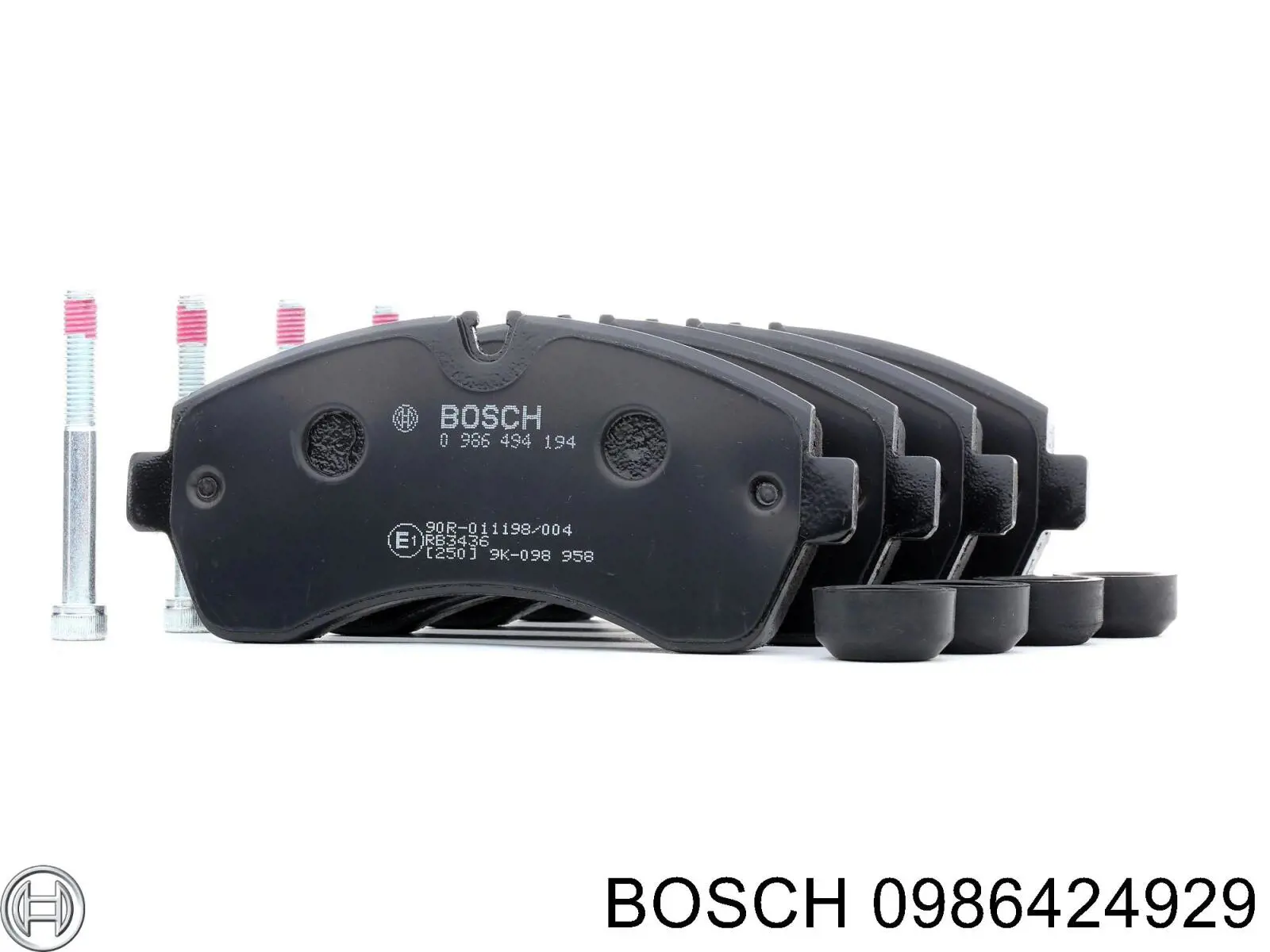 Comprar 0986424929 Bosch Pastillas delanteras de freno