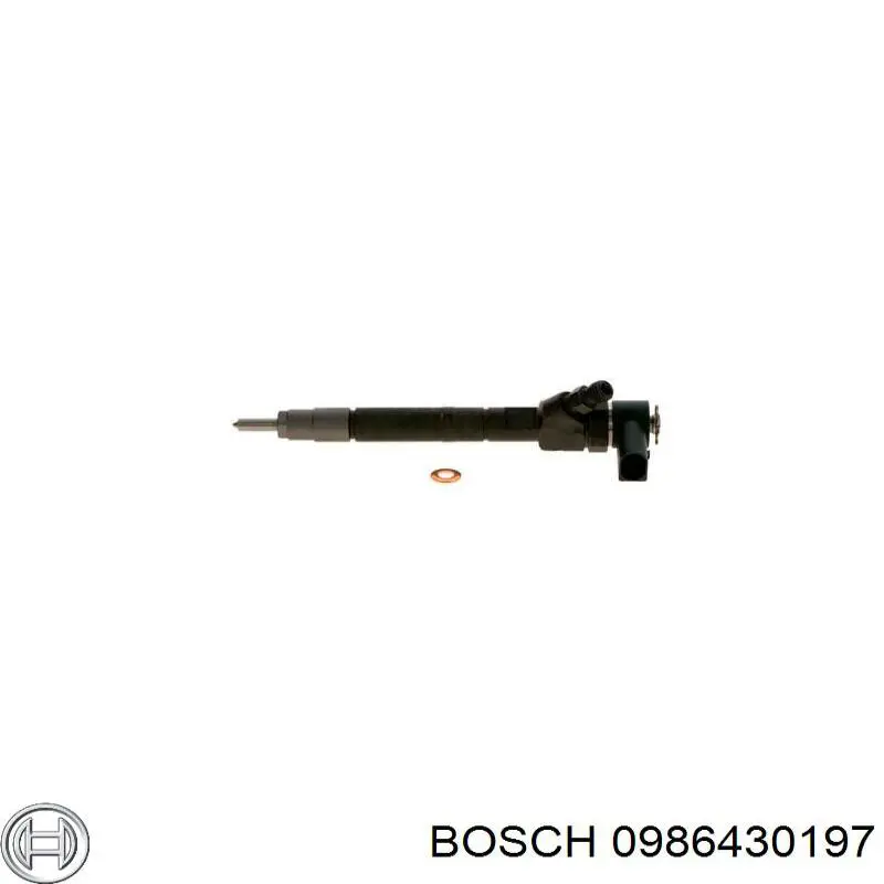 0 986 430 197 Bosch inyector