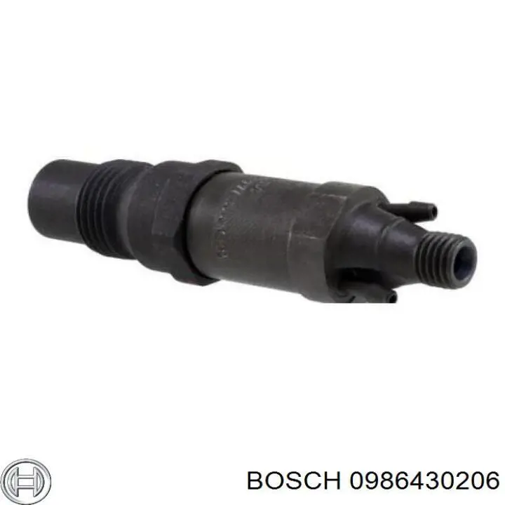 0986430206 Bosch pulverizador inyector