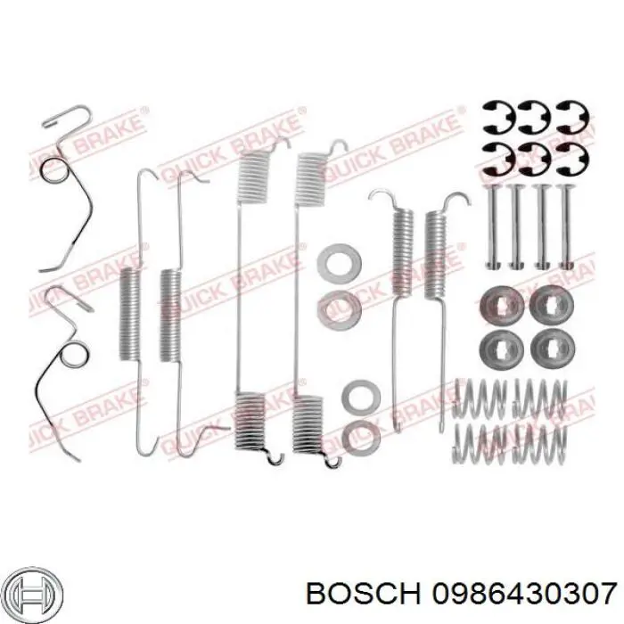 0986430307 Bosch inyector de combustible