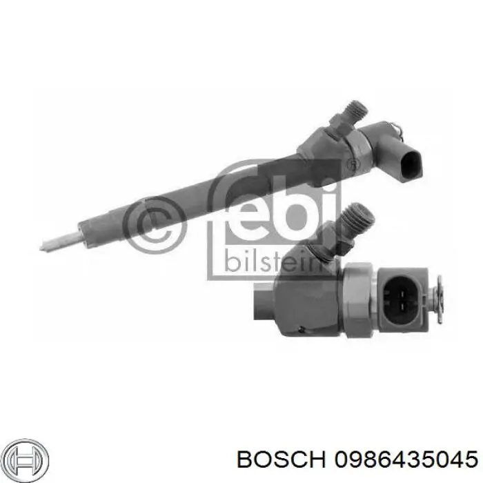 0986435045 Bosch inyector