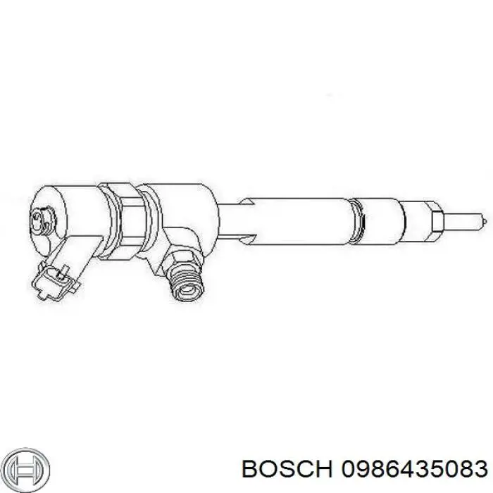 445110119 Fiat/Alfa/Lancia Inyector de combustible