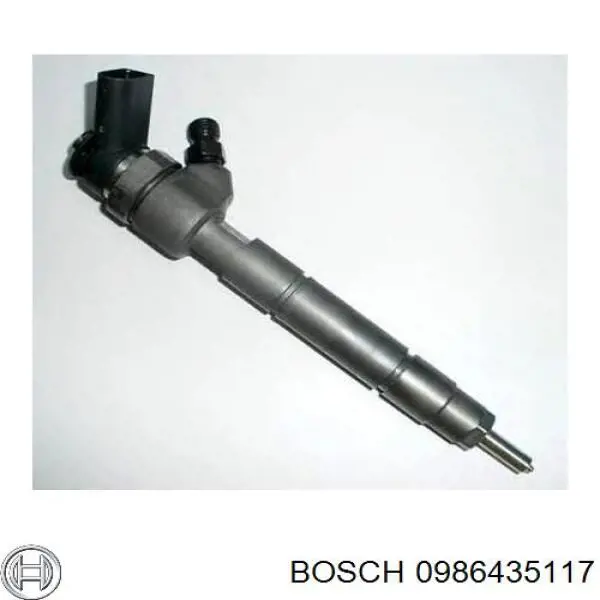 0986435117 Bosch inyector de combustible