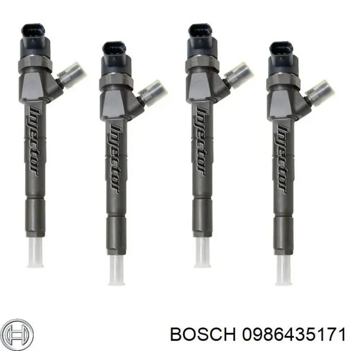 0 986 435 171 Bosch inyector de combustible