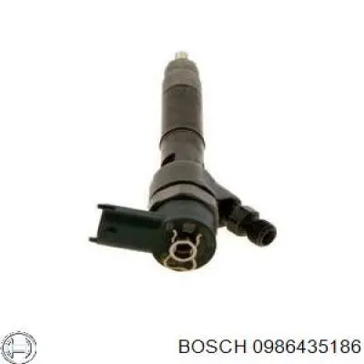 0 986 435 186 Bosch inyector de combustible