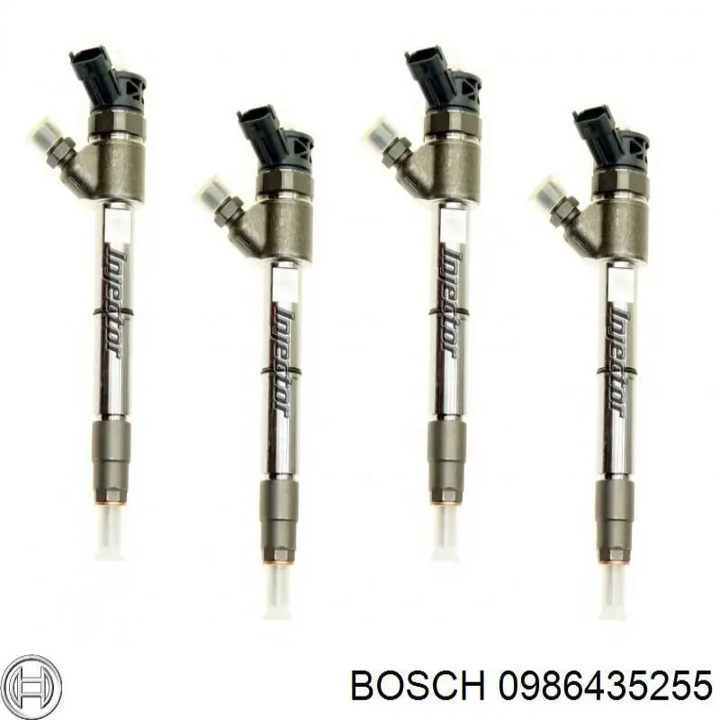 0 986 435 255 Bosch inyector de combustible