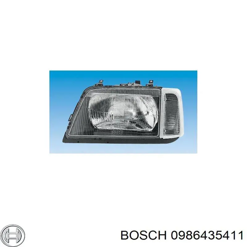 0 986 435 411 Bosch inyector