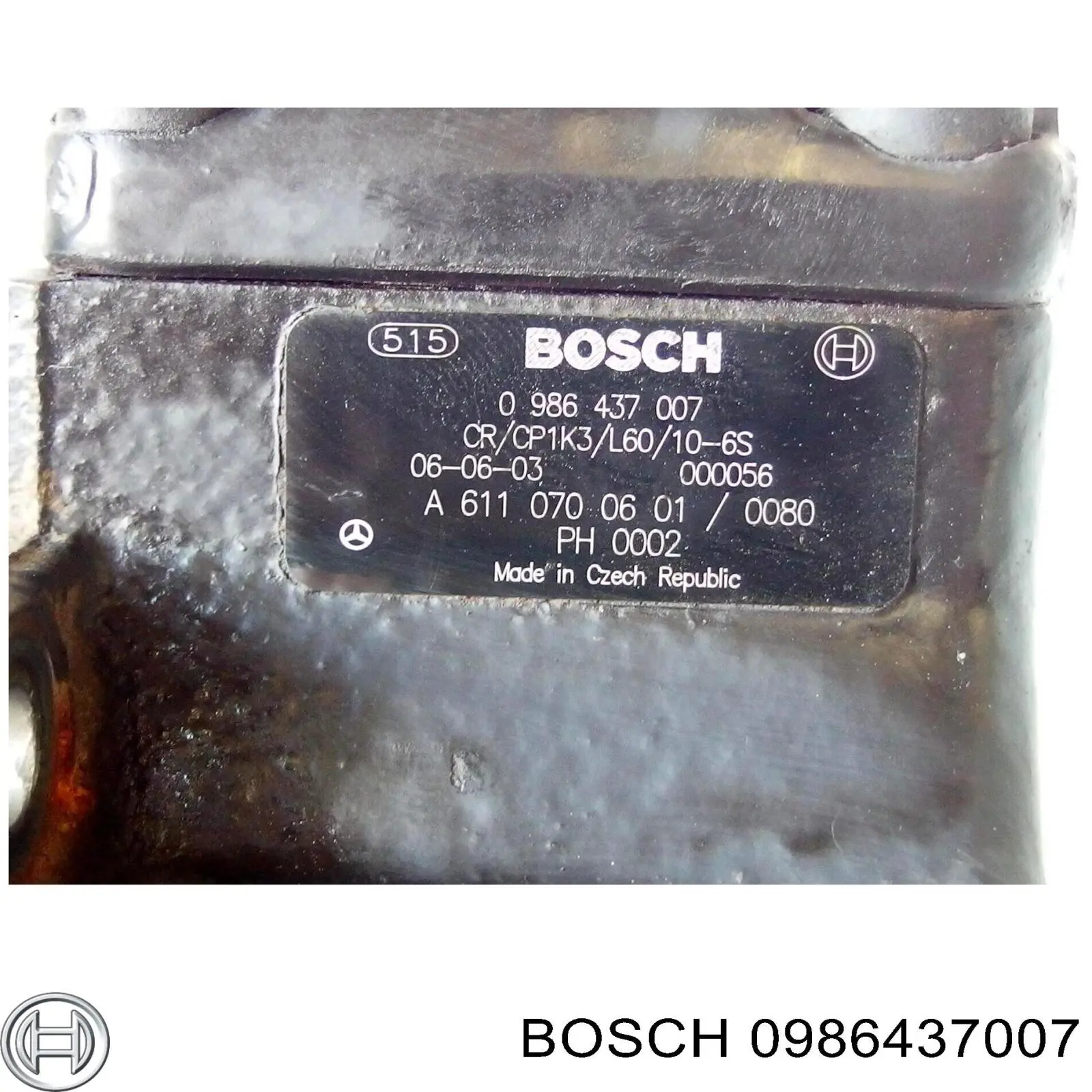 Bomba de alta presión de combustible Bosch 0986437007 precio, desde 329,60 EUR