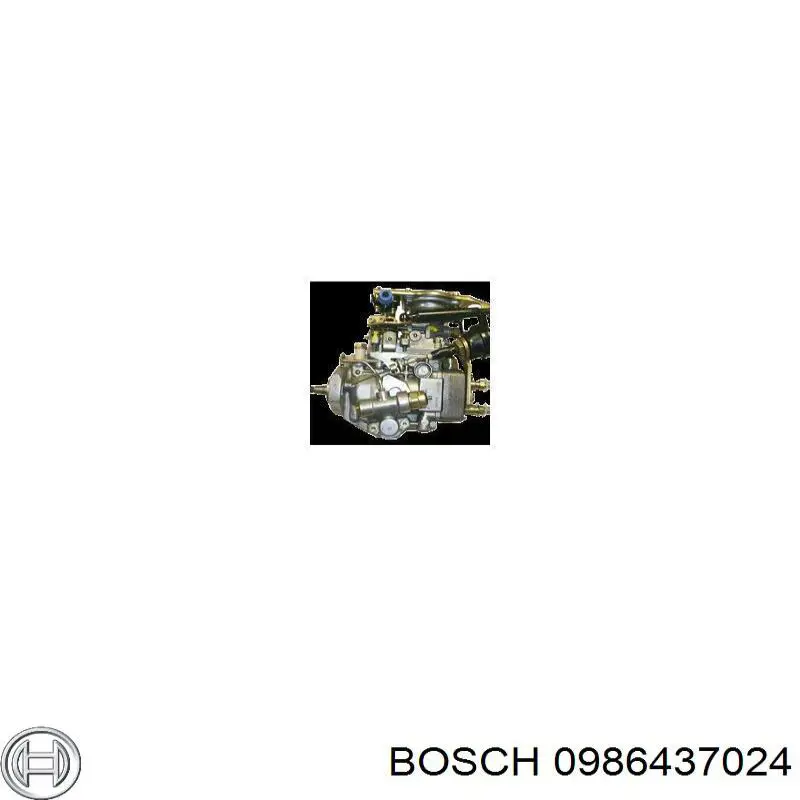 0 986 437 024 Bosch bomba de alta presión