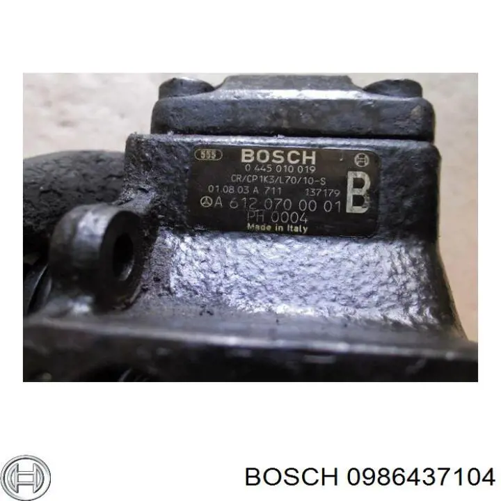 0986437104 Bosch bomba inyectora