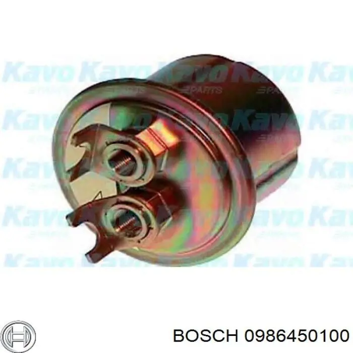 0986450100 Bosch Filtro de gasolina