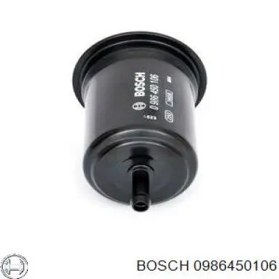 0 986 450 106 Bosch filtro combustible