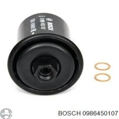0 986 450 107 Bosch filtro combustible