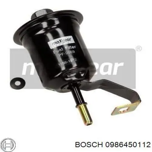 0986450112 Bosch filtro combustible