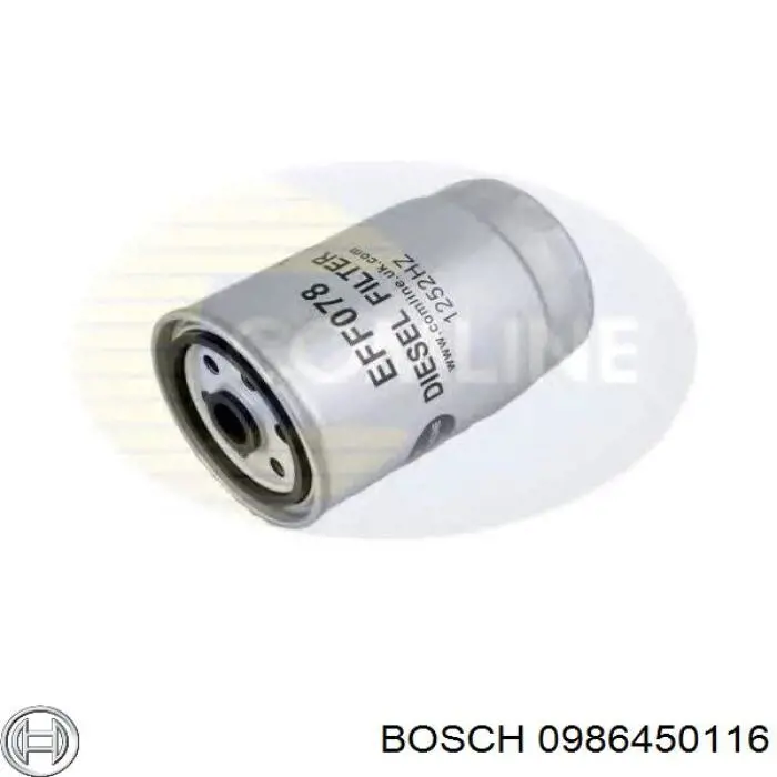 0986450116 Bosch filtro combustible