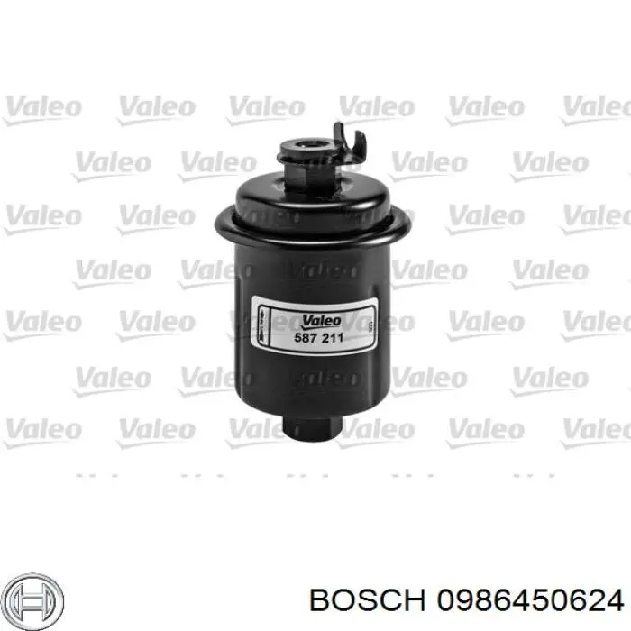 Filtro combustible Bosch 0986450624 precio, desde 4,94 EUR