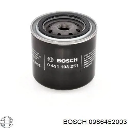 FO205S Japan Parts Filtro aceite