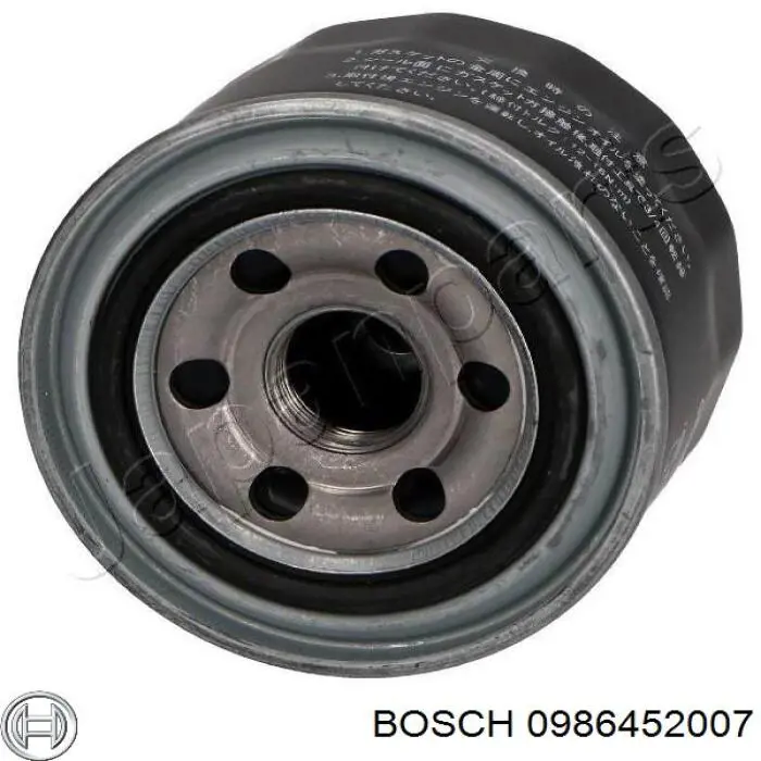 0986452007 Bosch filtro de aceite