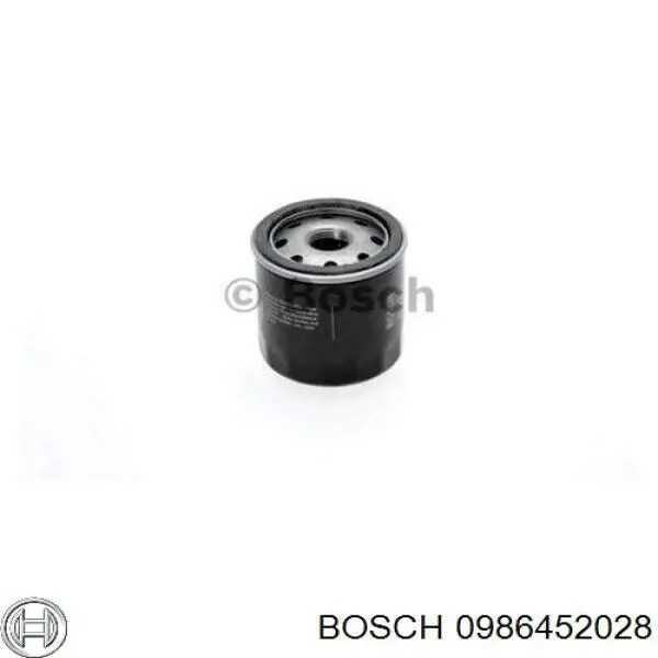 0986452028 Bosch filtro de aceite