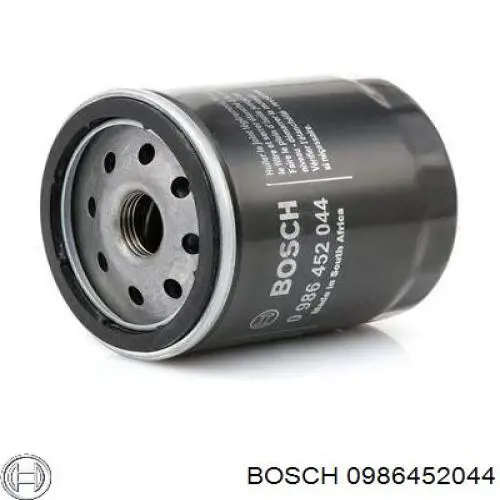 0986452044 Bosch filtro de aceite