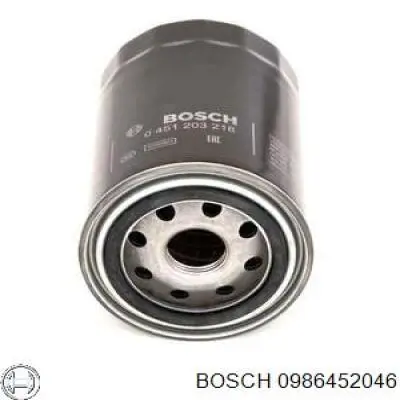 Filtro de aceite Bosch 0986452046 precio, desde 9,24 EUR
