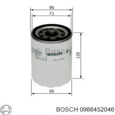 Comprar 0986452046 Bosch Filtros de aceite