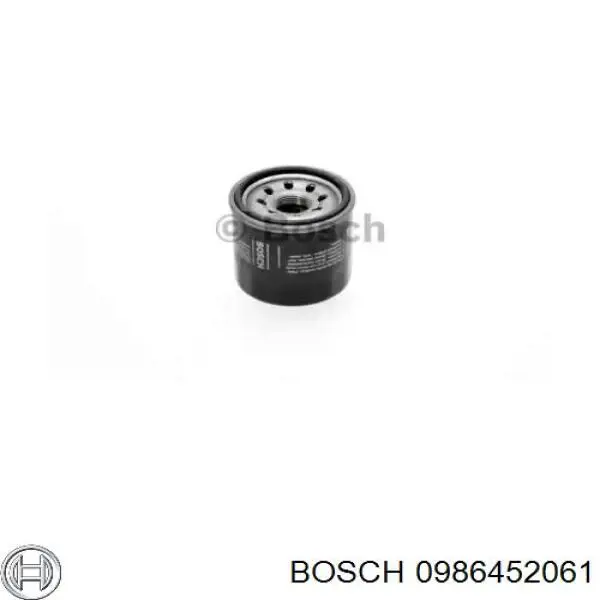 0986452061 Bosch Filtro aceite