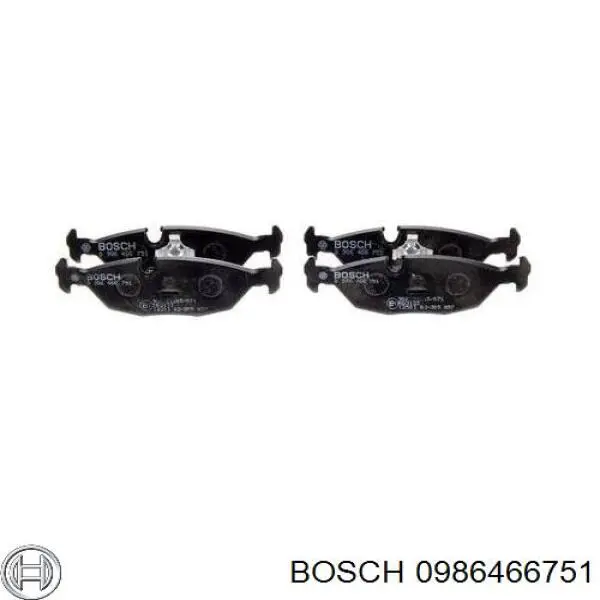 Pastillas de freno traseras BMW 5 E28