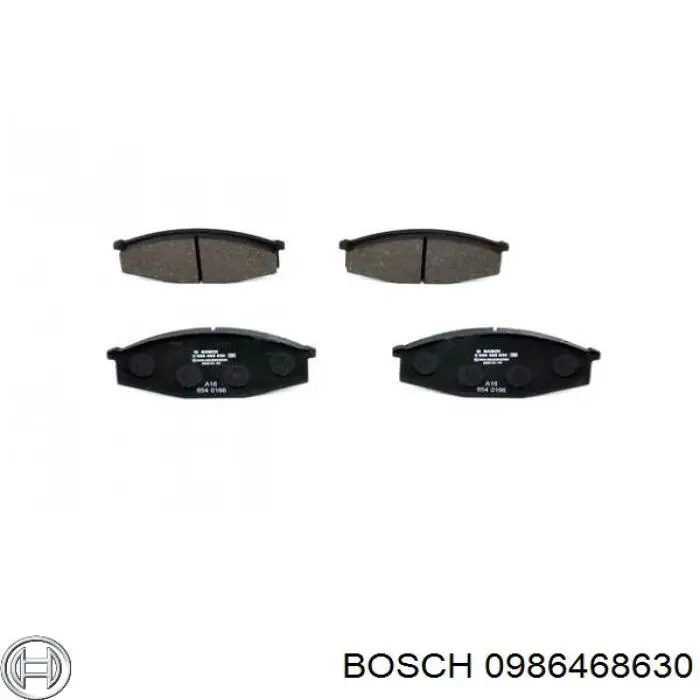 Pastillas de freno delanteras Nissan Patrol Y60