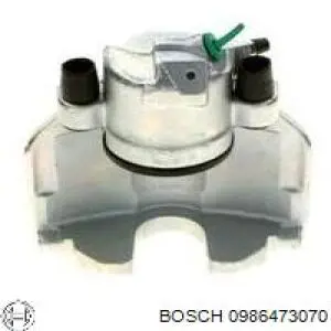 0 986 473 070 Bosch pinza de freno delantera izquierda