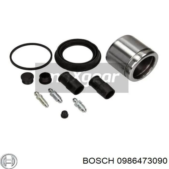 0986473090 Bosch pinza de freno delantera izquierda