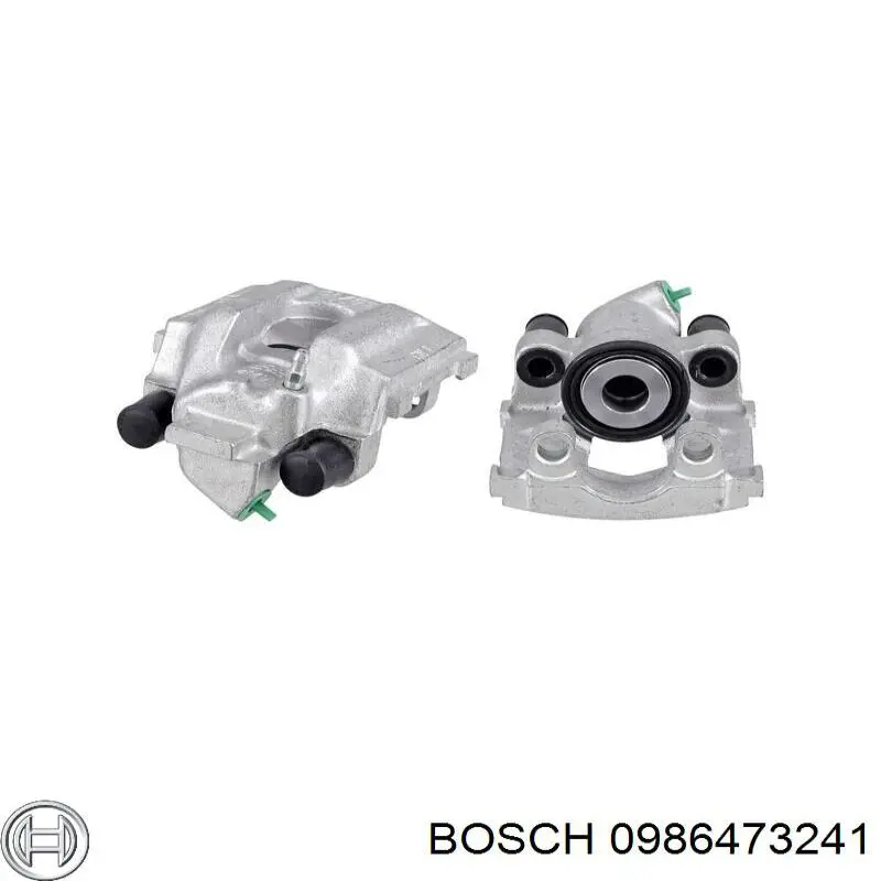 0986473241 Bosch pinza de freno trasera izquierda