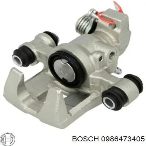 0986473405 Bosch pinza de freno trasera izquierda