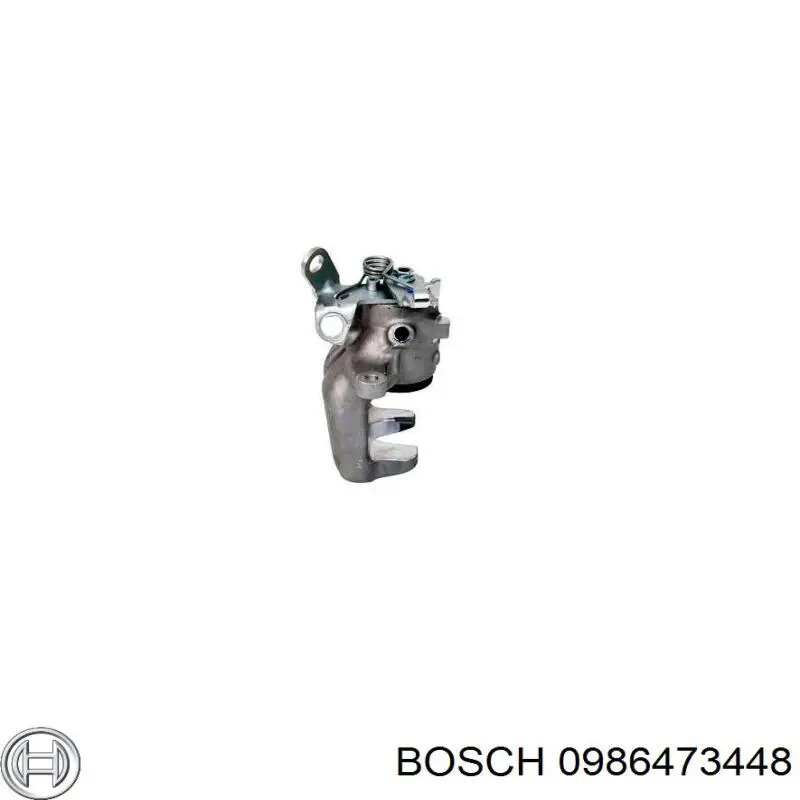 0986473448 Bosch pinza de freno trasera izquierda