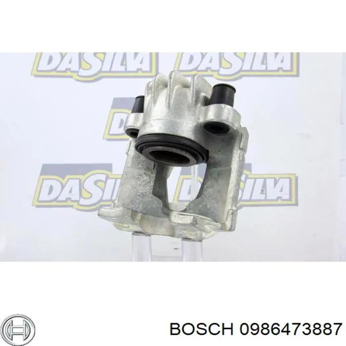 0 986 473 887 Bosch pinza de freno delantera izquierda