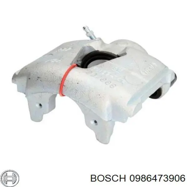 0986473906 Bosch pinza de freno delantera derecha