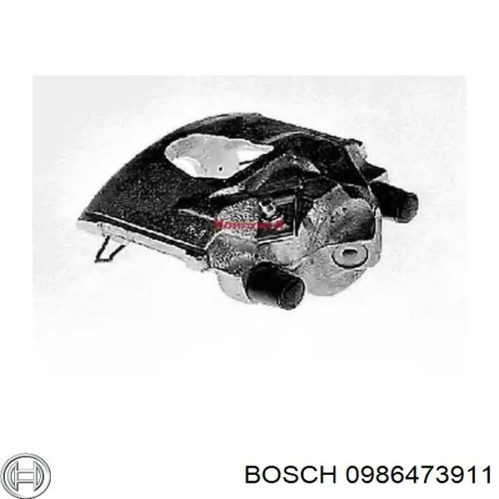 0986473911 Bosch pinza de freno delantera izquierda